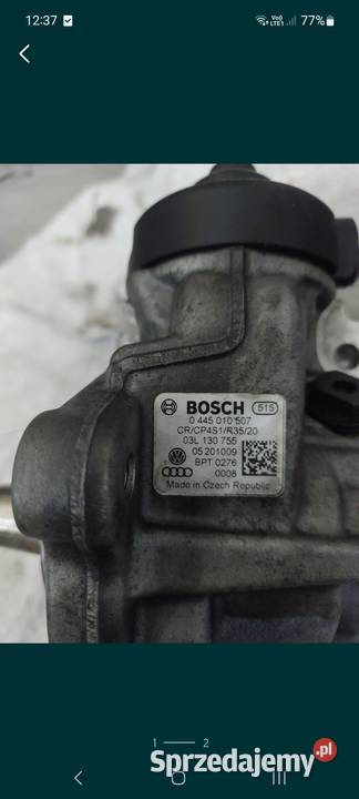 pompa wysokiego ciśnienia audi a4b8 Motoryzacja Ostrowieczno