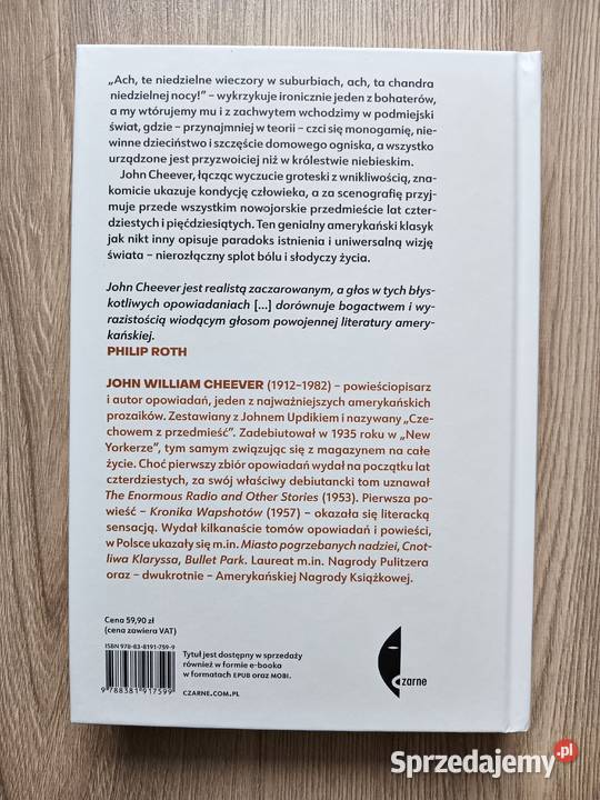 Wizja świata John Cheever Kraków