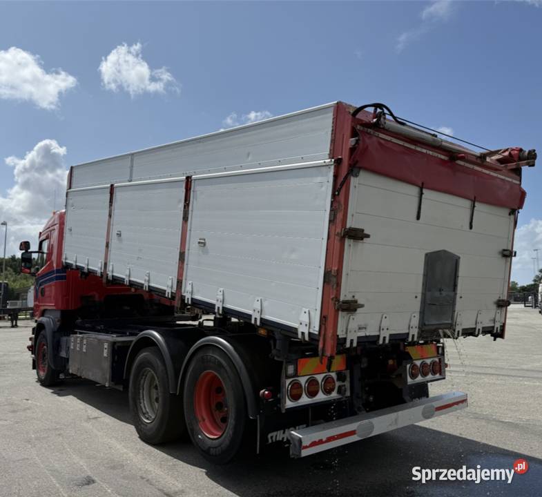 Wywrotka do zboza 3 osiowa 6x2 Scania mazowieckie Warszawa