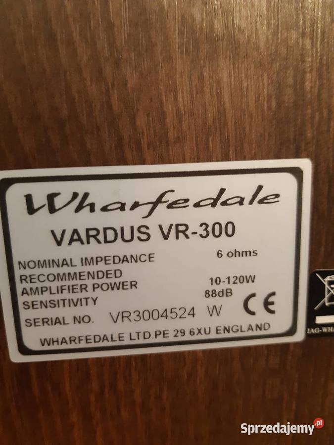 Kolimny podłogowe Wharfedale Vardus 300 Wielbark