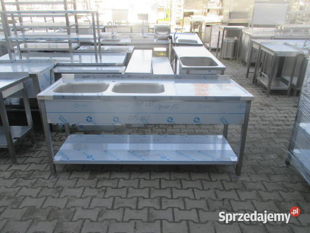 Zlew Gastronomiczny Z Półką 2 Komory Lewej wielkopolskie Ostrów Wielkopolski