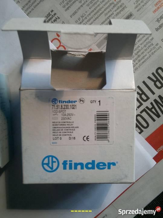 przekaźnik finder programowalny prąd i czas 10A śląskie Dąbrowa Górnicza sprzedam