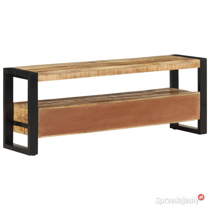 Szafka pod TV 120x30x45 lite drewno mango RTV Warszawa