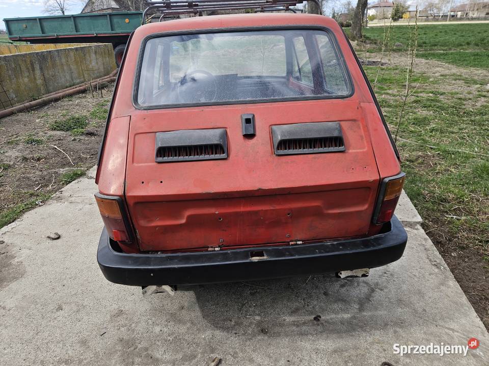 Fiat 126p Maluch 86r Plus dodatkowe części Kłodawa