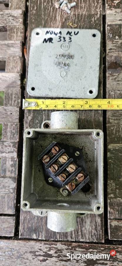 Oryginał z PRLRozgałęźnik instalacyjny rozeta Elektryka zachodniopomorskie Barlinek sprzedam