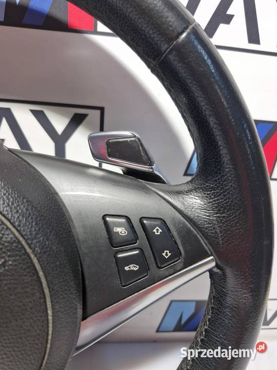 BMW E60 E61 E63 E64 LCI KIEROWNICA SPORT ŁOPATKI