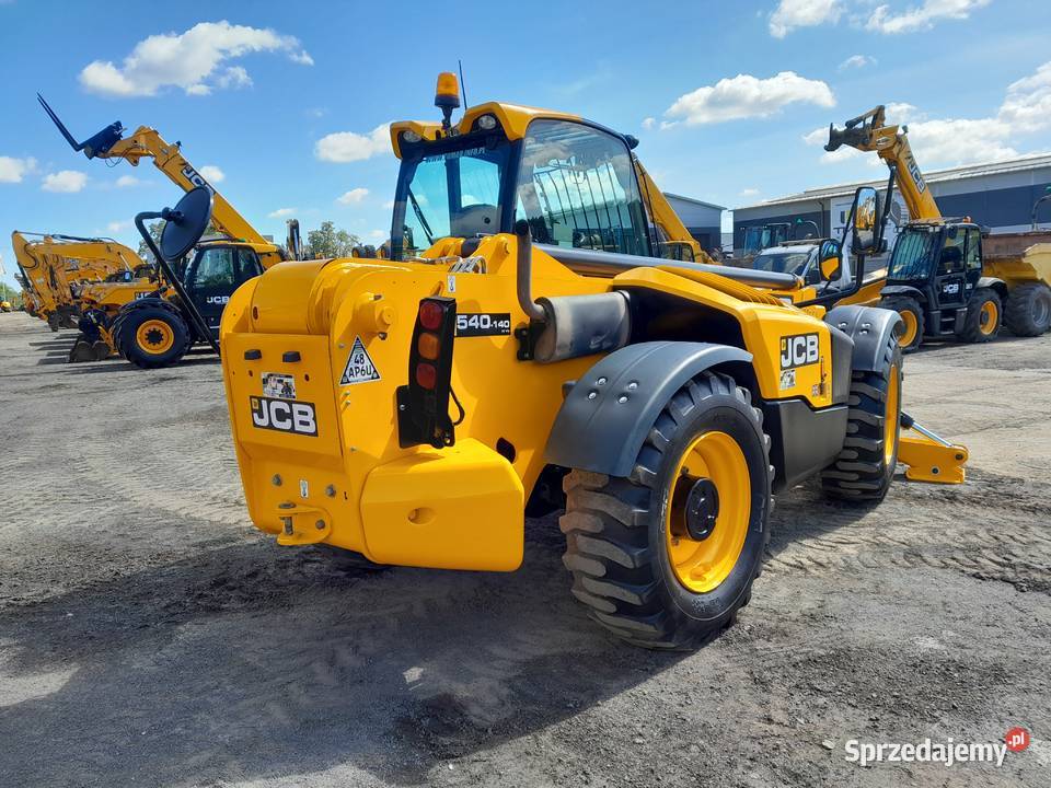 JCB 540140 2016R ŁADOWARKA TELESKOPOWA 14M 6791h Krotoszyn sprzedam