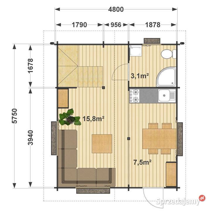 Domek letniskowy Avignon 56 Dziekanów Polski