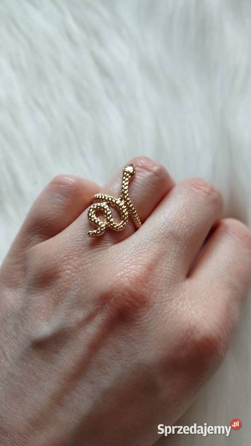 Pierścionek z wężem alternative goth witch małopolskie Olkusz sprzedam