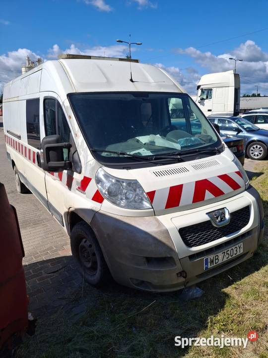 Peugeot Boxer 22 HDI 2008 uszkodzona skrzynia Ostrołęka