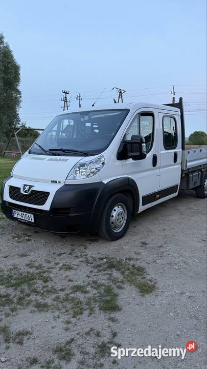 Peugeot boxer brygadówka 30 170 hds 2013r Samochody dostawcze Piła