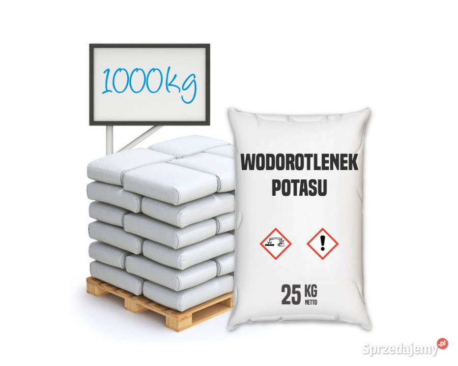 Wodorotlenek potasu płatki Skoczów sprzedam