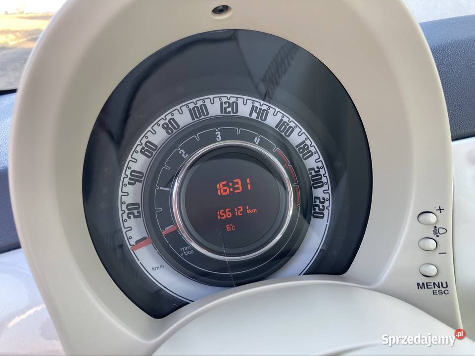 Fiat 500 13 diesel 2010 szyberdach 500 Chocicza sprzedam