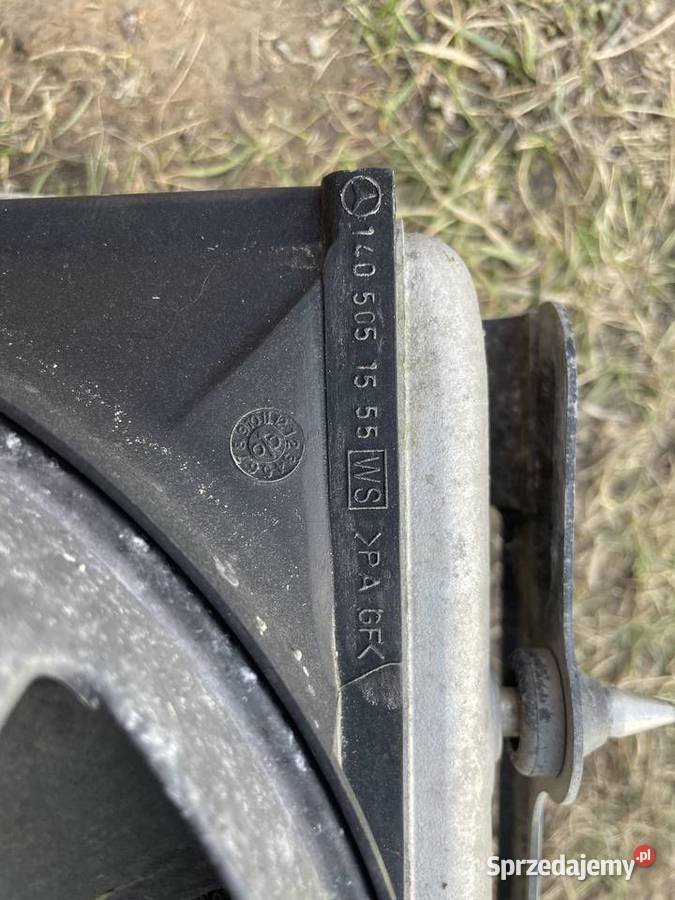 Chłodnica i wentylator chłodnicy oleju Mercedes Elbląg