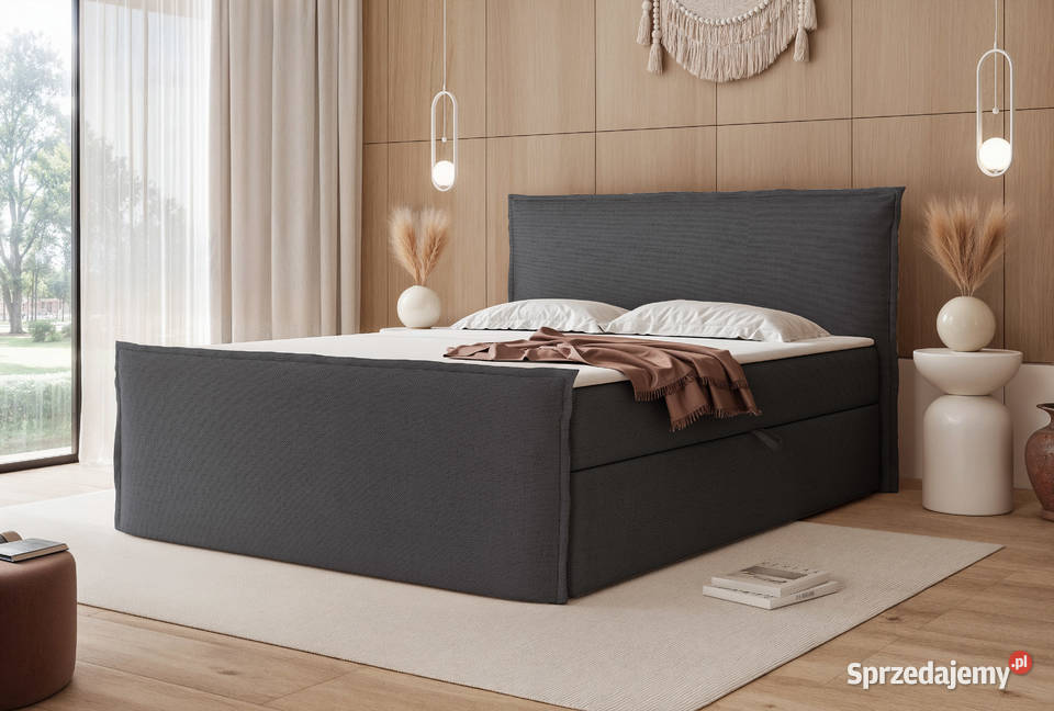 Łóżko kontynentalne z pojemnikiem Cord różne Meble Tarchały Małe sprzedam