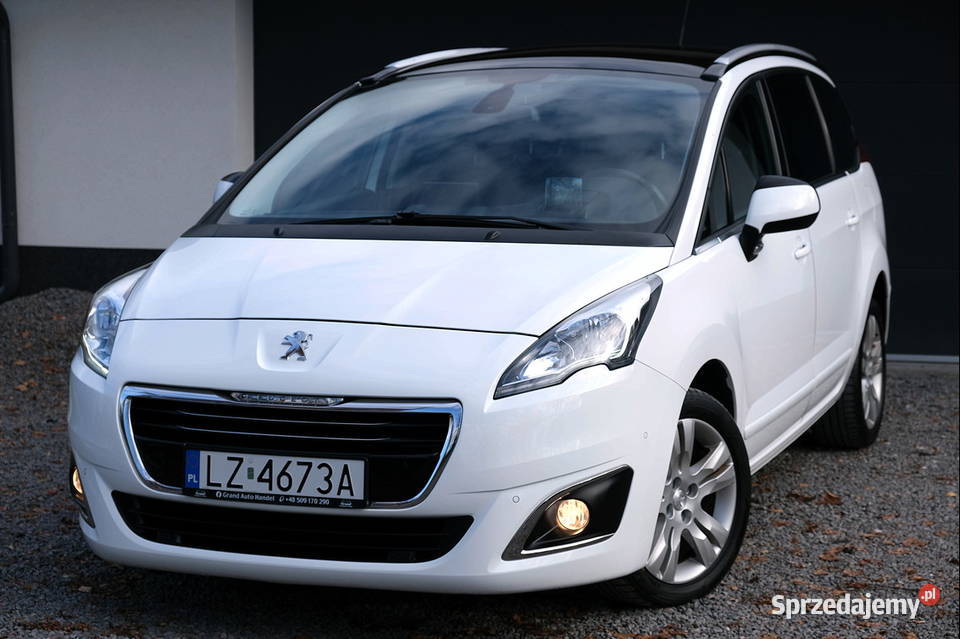 Peugeot 5008 FL 20 HDi 7miejsc Allure nawigacja Van / Minibus 5008 Zamość