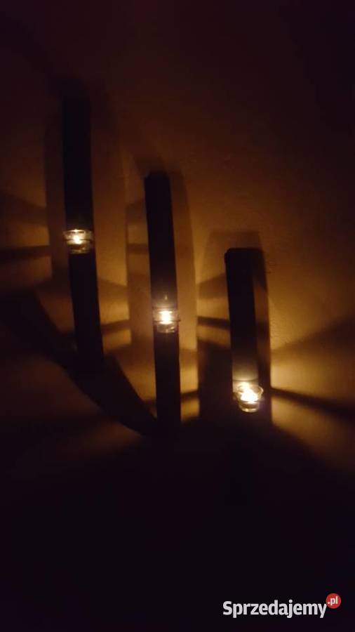 Świecznik wiszący ozdoba prezent