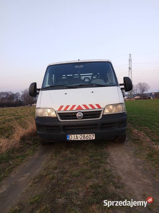 Fiat Ducato Doka maxi 28 JTD 2005 Rok produkcji 2005 Samochody dostawcze Bolesławiec