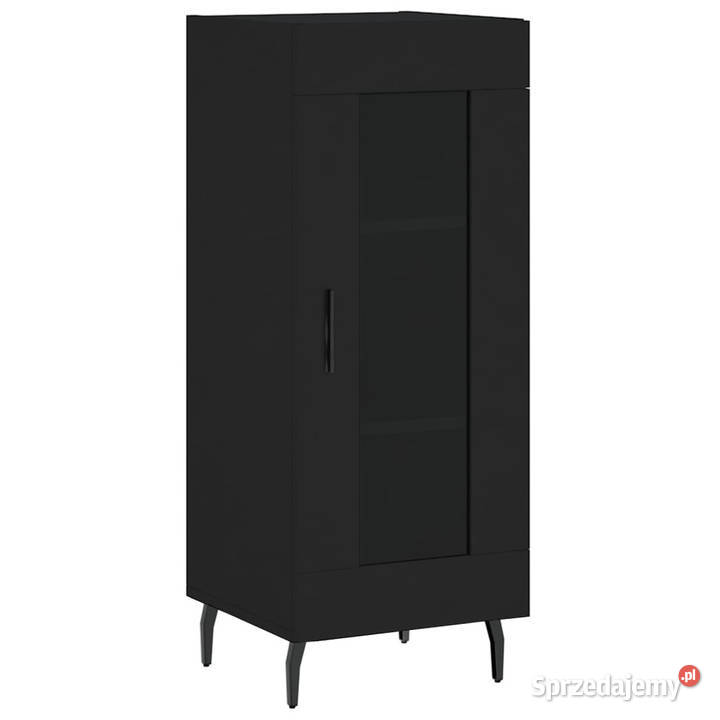 Szafka czarna 345x34x90 materiał drewnopochodny Warszawa