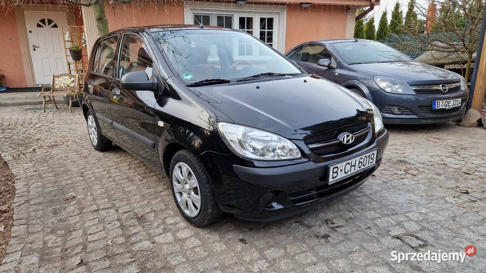 HYUNDAI GETZ 2008r 11 benzyna Hatchback