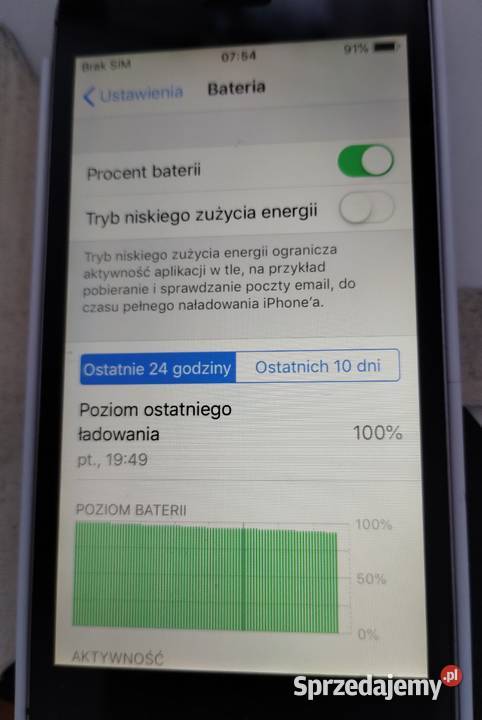 Sprzedam iPhone 5S 32GB łódzkie Strzelce