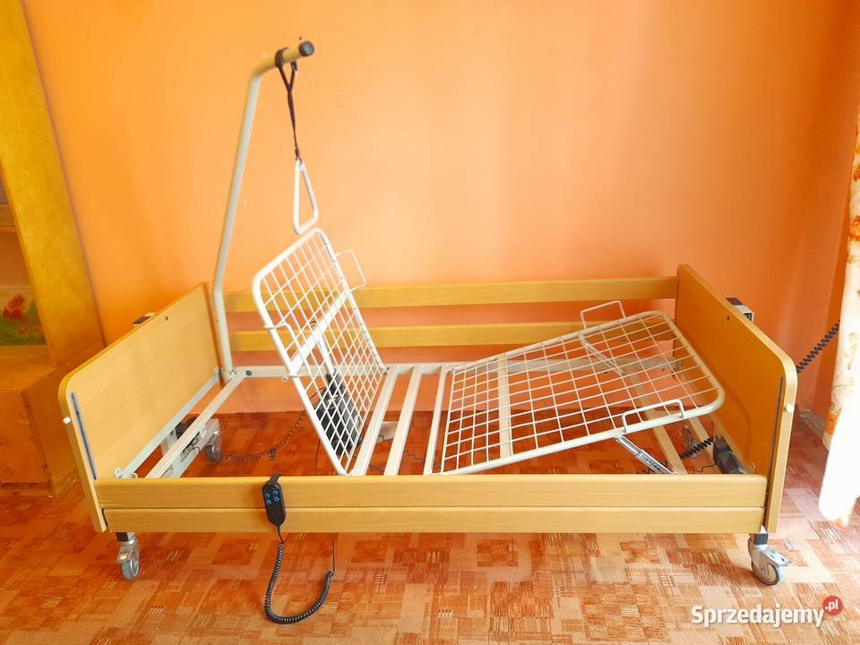 Łóżko Rehabilitacyjne Elektryczne AKS na pilota