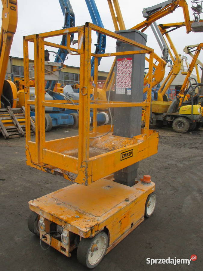 Podnośnik koszowy masztowy 55 m Skyjack SJ12 Rok produkcji 2017 wielkopolskie Pleszew