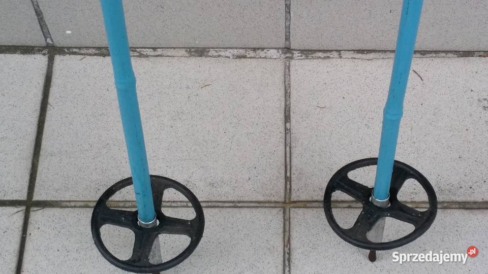 stare kijki narciarskie bambusowe dł 145 Antyki małopolskie Sucha Beskidzka