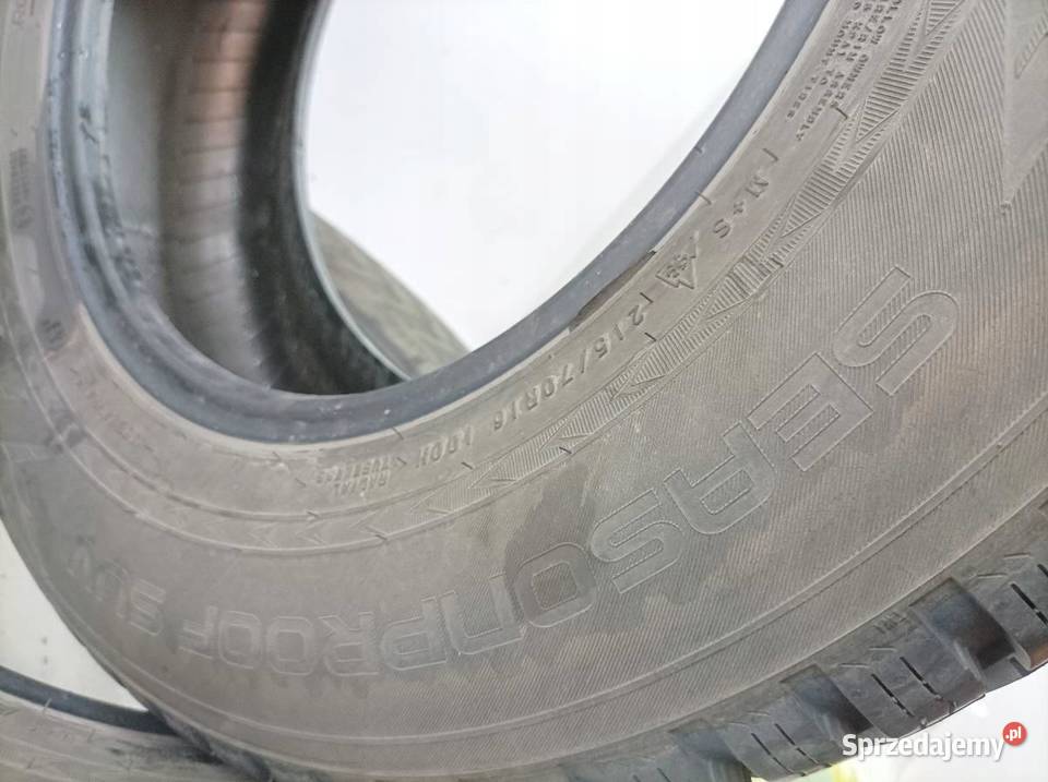 2x OPONA ZIMOWA NOKIAN SEASONPROOF SUV 21570R16 Samochodowe świętokrzyskie