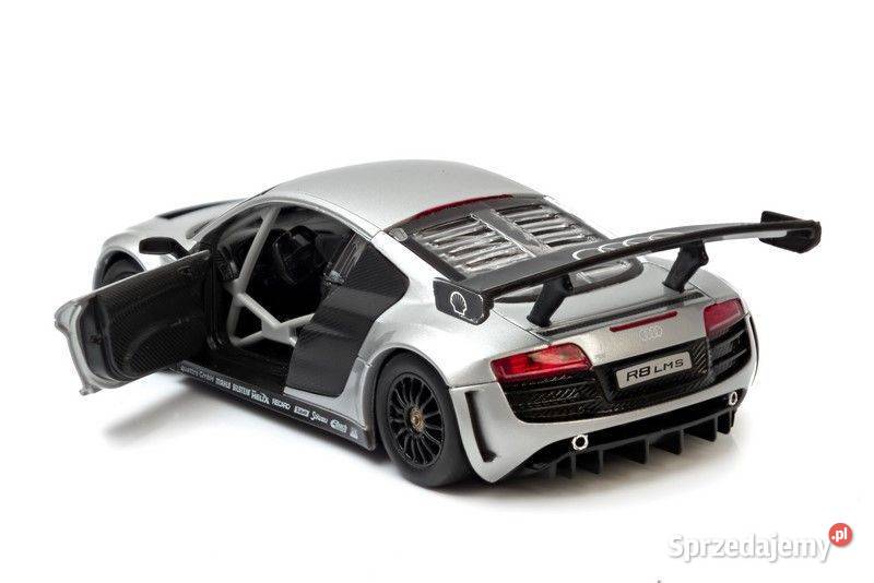 AUDI R8 LMS 56100 124 srebrny Poznań sprzedam