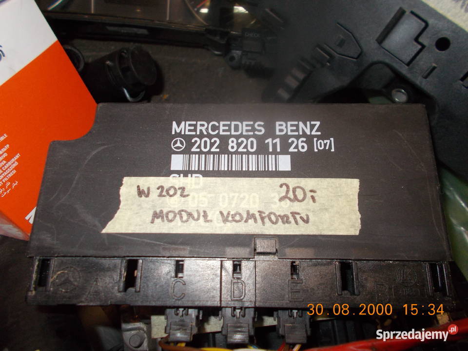 mercedes w 202 moduł komfortu osobowe Wyposażenie elektryczne Namysłów