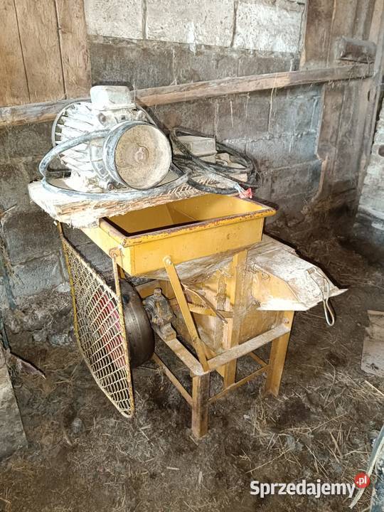 Śrutownik z silnikiem LUZAMET nieuszkodzony Pozostałe Urszulin