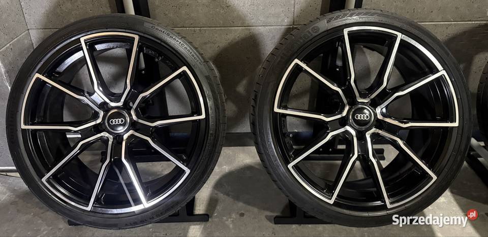 19 Audi A4 A5 koła felgi alusy komplet z oponami Samochodowe Lubasz sprzedam