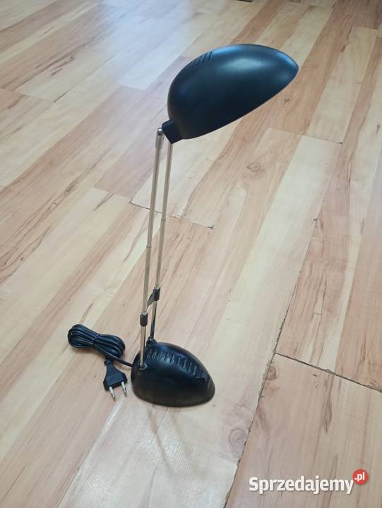lampka lampa biurkowa nocna czarna 50 halogen Dom i Ogród Szczecin