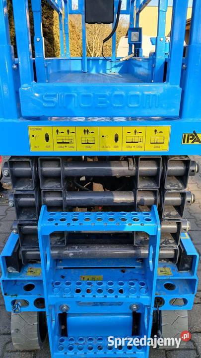 Elektryczny samojezdny podnośnik nożycowy wielkopolskie Kobylniki