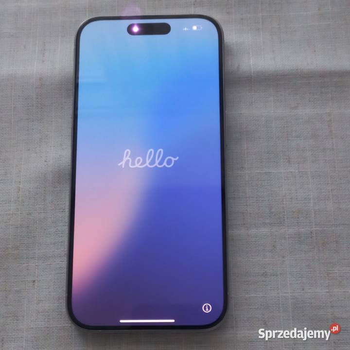 iPhone 15 Pro 128GB Biały Tytan Stan IGŁA BOX Warszawa