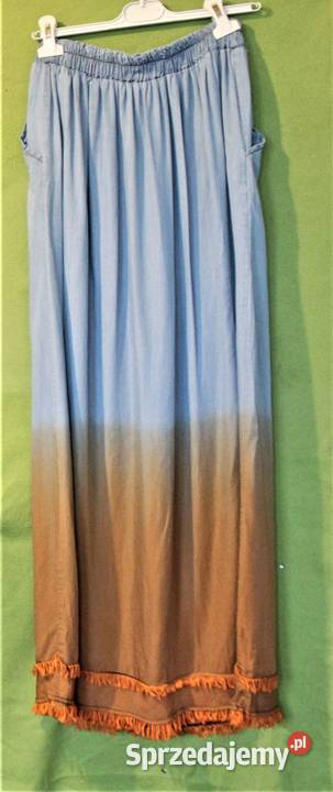 Spódnica maxi rozkloszowana r uniwersalny Warszawa