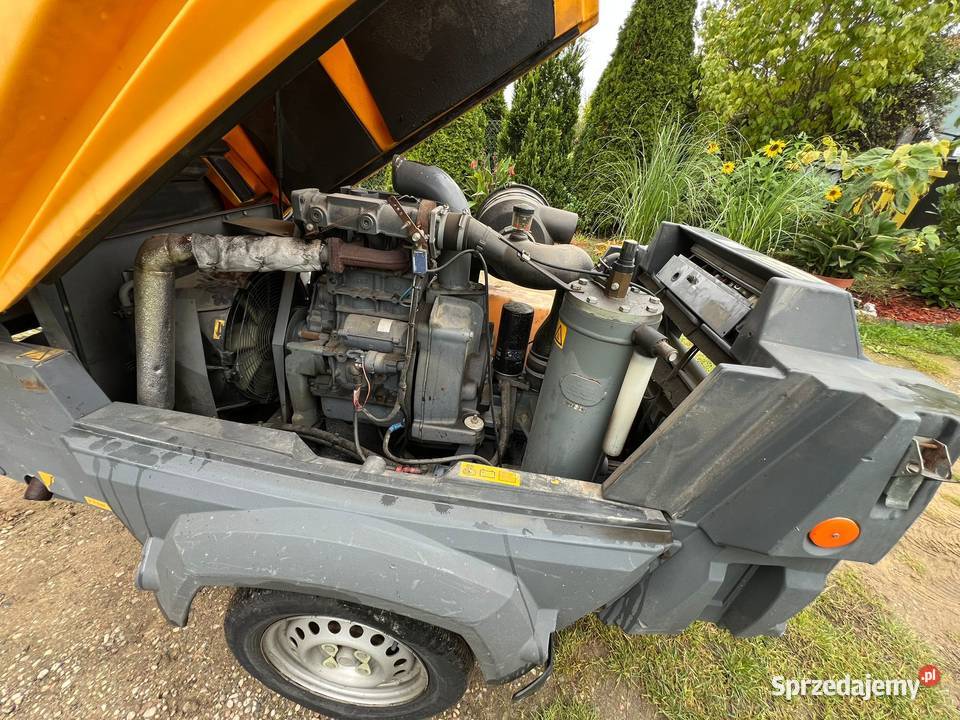 Atlas Copco XAS 57 kompresor śrubowy 7 bar 3 pomorskie Kiełpino