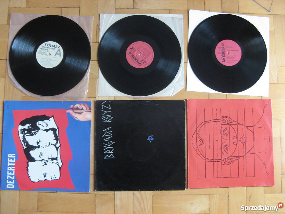 Płyty Armia Moskwa Fala Siekiera Brygada Kryzys Płyty i kasety