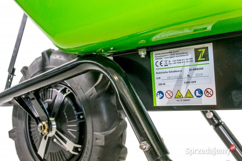 TACZKA ELEKTRYCZNA ZIPPER ZI EWB500 150 75 L Mikołów
