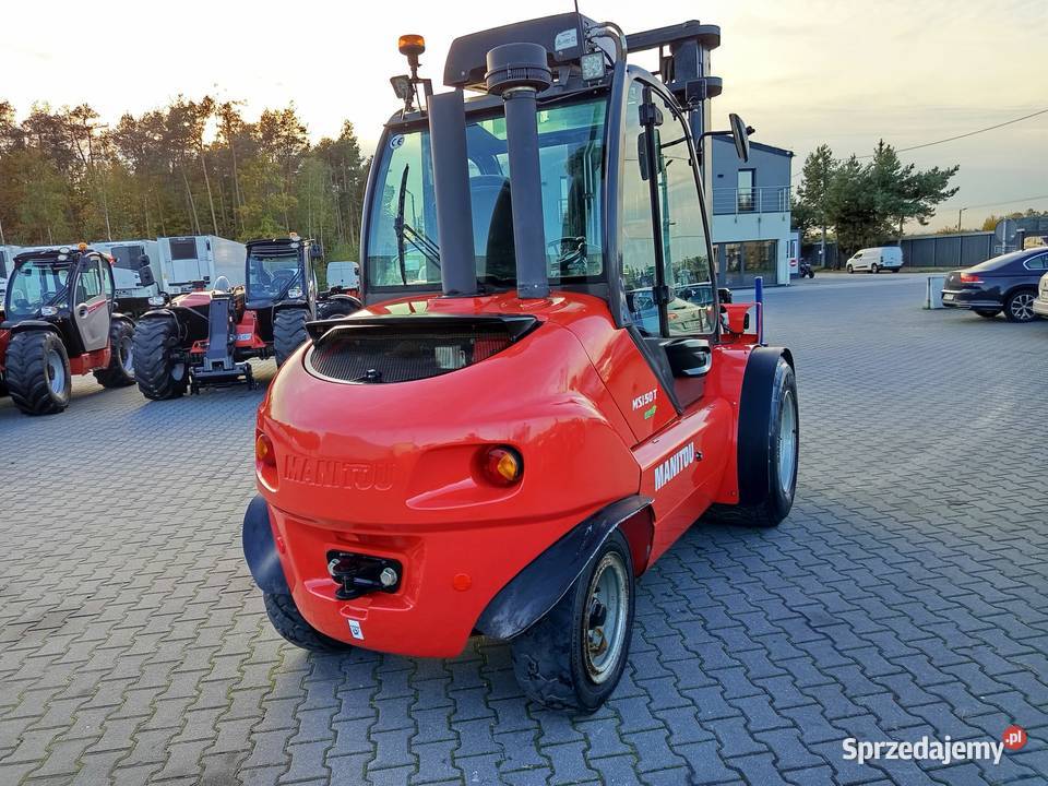Wózek widłowy terenowy Manitou MSI 50 T TONERO Wózki widłowe Józefów