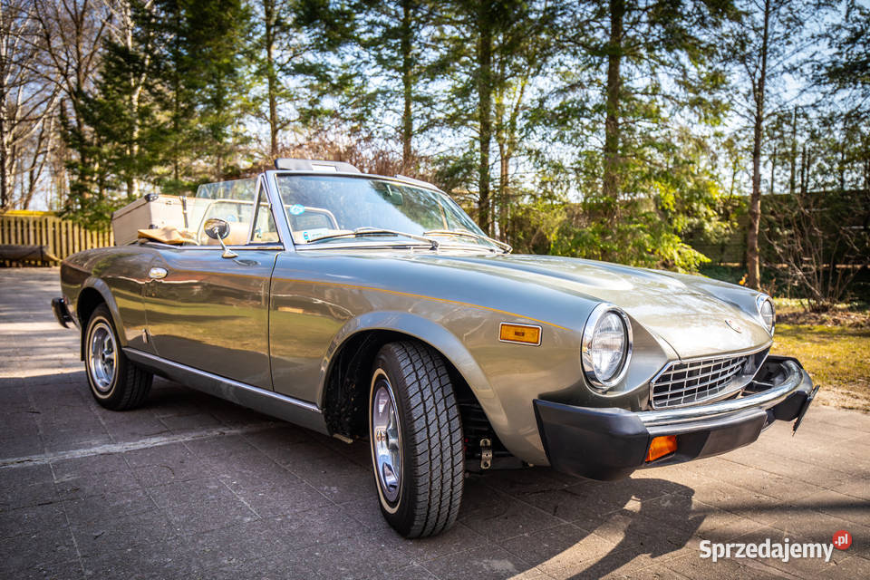fiat 124 spider 20 pełna odbudowa Konstancin-Jeziorna