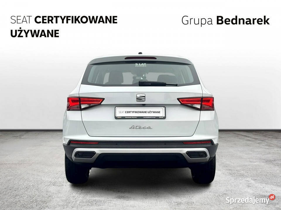 Seat Ateca Bezwypadkowy Salon Polska Serwis ASO ogranicznik prędkości Łódź sprzedam