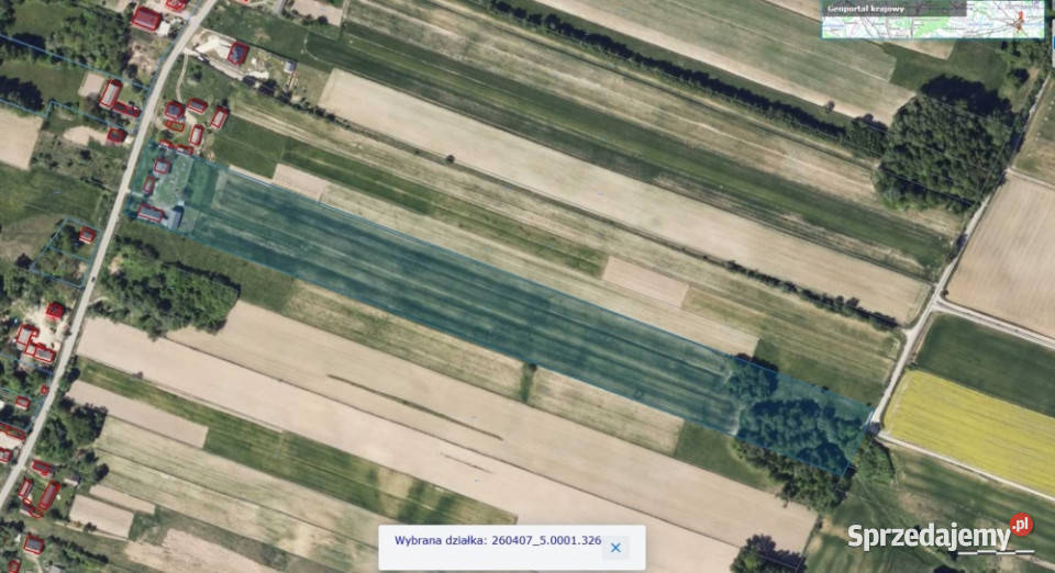 DZIAŁKI NA SPRZEDAŻ Czyżów