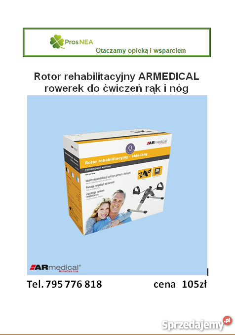Rotor rehabilitacyjny do ćwiczeń rąk i nóg Kielce