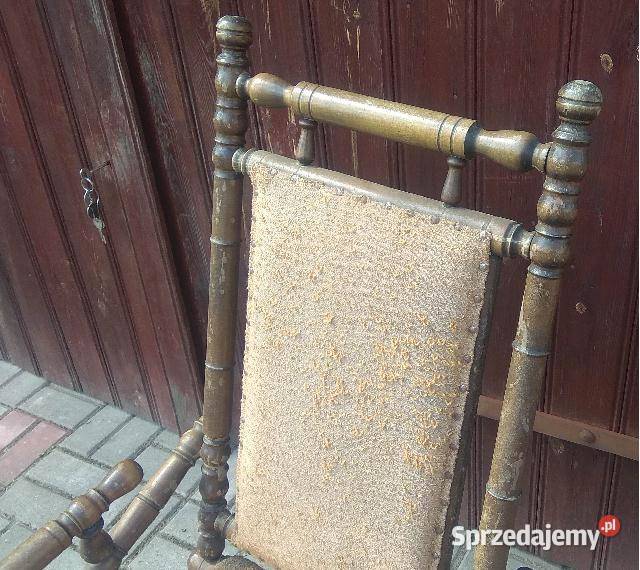 Fotel bujany stary Góra