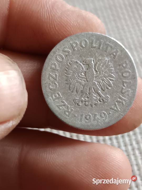 Sprzedam monete 50 gr 1949 r hhhh Numizmatyka Chełm sprzedam