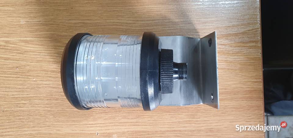 lampa nawigacyjna topowa biała 180 do łodzi Żeglarstwo