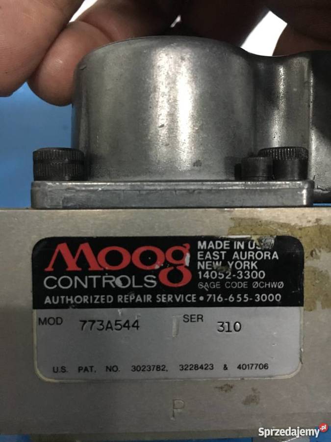 Moog controls model 773A544