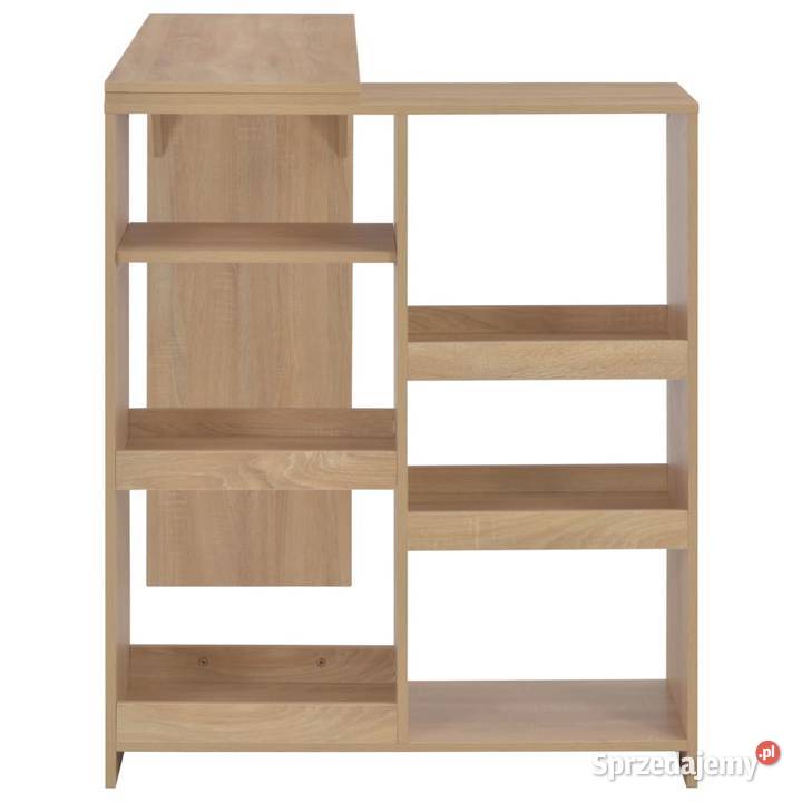 vidaXL Stolik barowy z ruchomym regałem kolor mazowieckie Warszawa